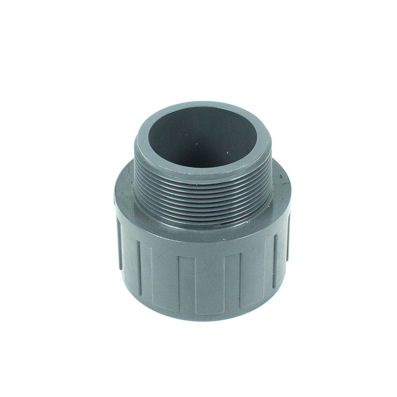 Terminal rosca macho D.50 PVC
