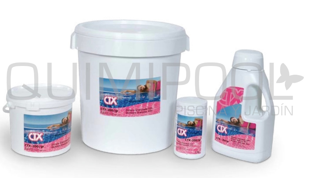Cloro rápido granulado CTX 200/GR en 3 kg