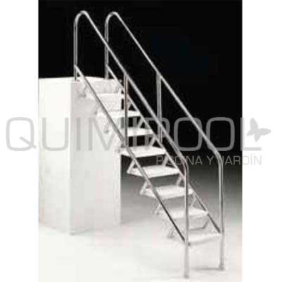 Escalera de piscina Acceso 4 peldaños