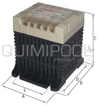 Transformador piscina Polylux 600W