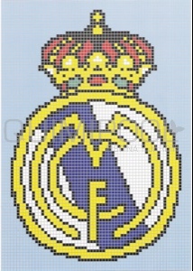 Escudo gresite Real Madrid