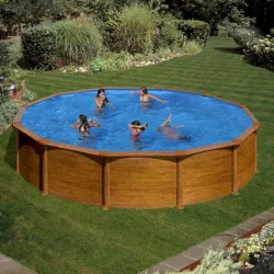Piscina elevada Gre serie Mauritius de 350cm de di