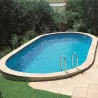 Piscina enterrada Gre serie Sumatra de 610 x 375 x 120 cm