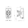 Bomba dosificadora TPR 603 con kit en PVDF-T