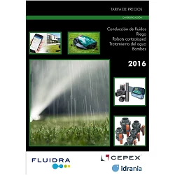 Tarifa Fluidra Riego 2016
