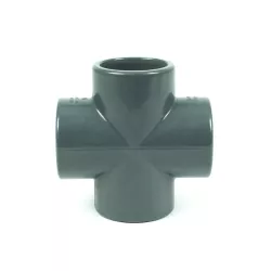 Cruz encolar PVC D.63