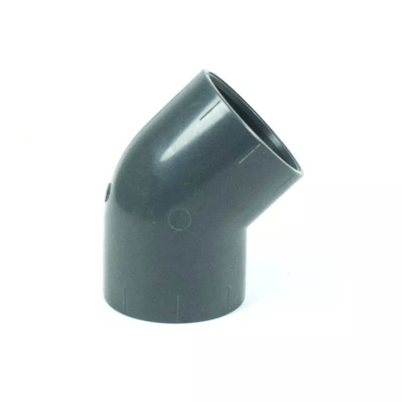 Codo PVC 45º D.50 PN 16 Encolar