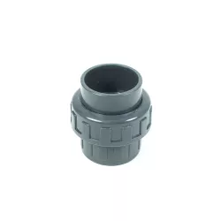 Enlace 3 piezas PVC encolar D.50