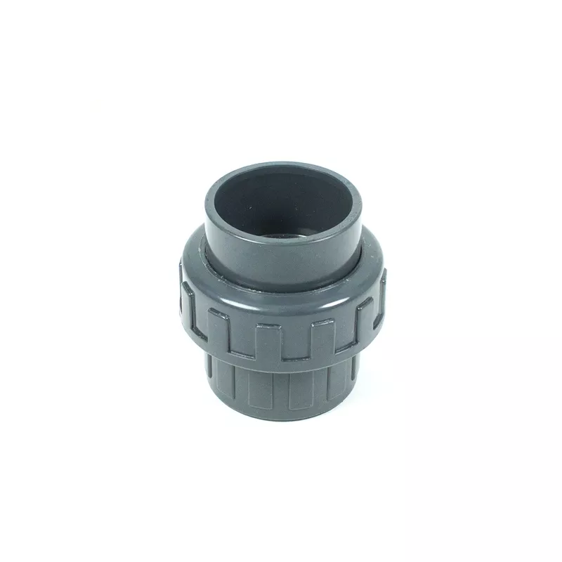 Enlace 3 piezas PVC encolar D.63