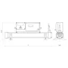 Calentador digital Titanio 12 kw monofásico