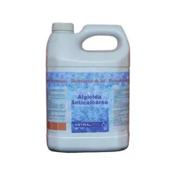 Algicida y Anticalcareo Astralpool especial para electrólisis salina en 5 lts