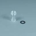 Spare part Astralpool Selector valve Sight glass with gasket