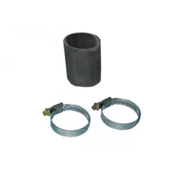 Manguitos de goma con 2 abrazaderas 38x5x60mm