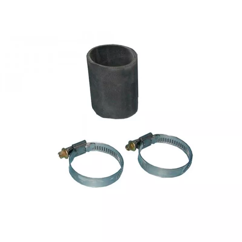 Manguitos de goma con 2 abrazaderas 38x5x60mm
