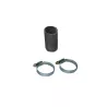 Manguitos de goma con 2 abrazaderas 25X3X70mm