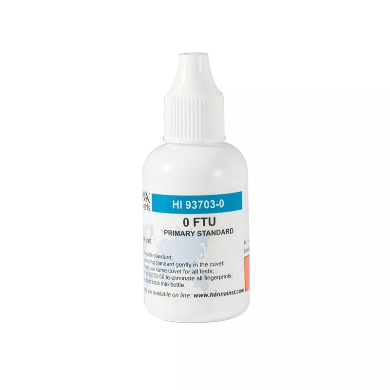 Solución Hanna Turbidez 0 NTU para HI93703 (30 ml)