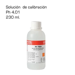 Solución Hanna Tampón pH 4,01 230 ml