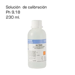 Solución Hanna Tampón pH 9,18 230 ml