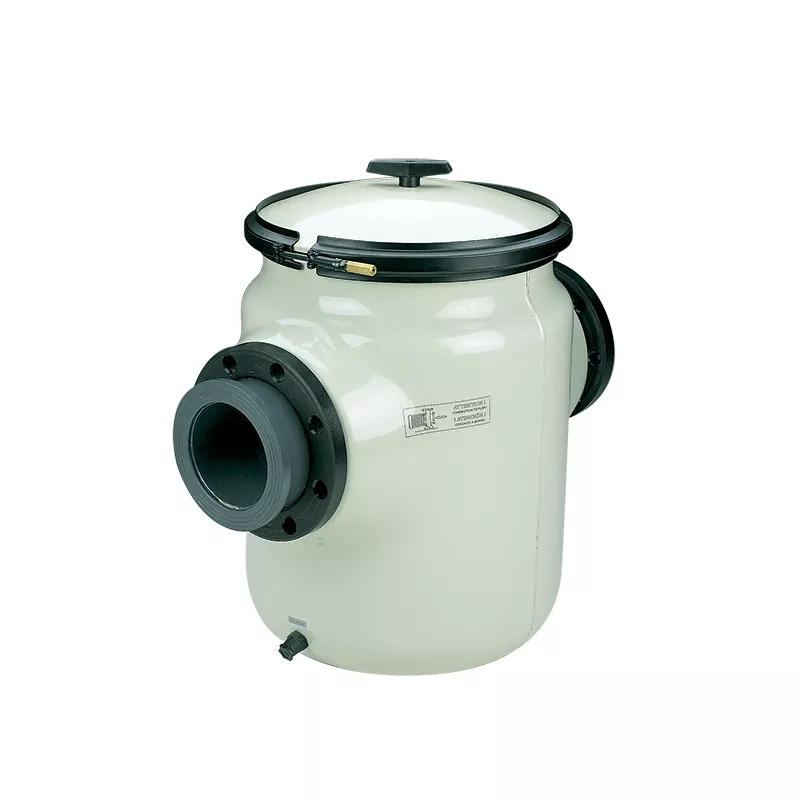 Prefiltro bomba piscina en poliéster + FV 60 l. Astralpool Ø 200mm.