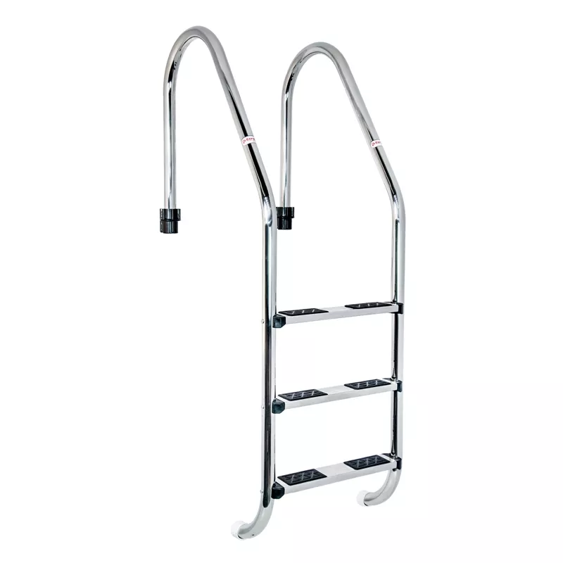 Échelle Bateau 3 Marches Acier Inoxydable 304 Pliable - Échelle Bain Yacht Piscine
