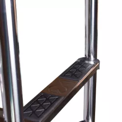 Escalera 2 componentes AISI-316 4 peldaños antideslizantes