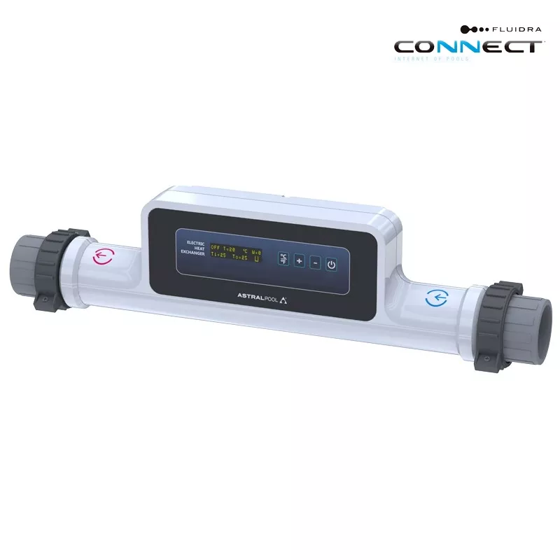 Calentador Eléctrico Astralpool Compact 9 Titanio