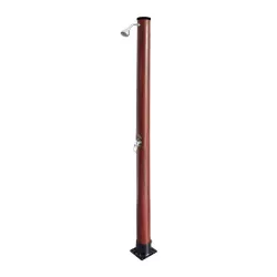 Ducha solar GRE 20 litros (PVC aspecto madera)