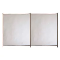 Módulo de 4 m de valla piscina Alvifence 16 mm negro