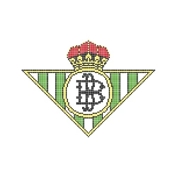 Escudo gresite HT-K Real Betis