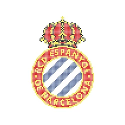 Escudo gresite HT-K R.C.D. Espanyol