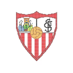 Escudo gresite HT-K Sevilla F.C.