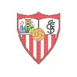 Escudo gresite HT-K Sevilla F.C.