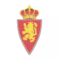 Escudo gresite HT-K Real Zaragoza