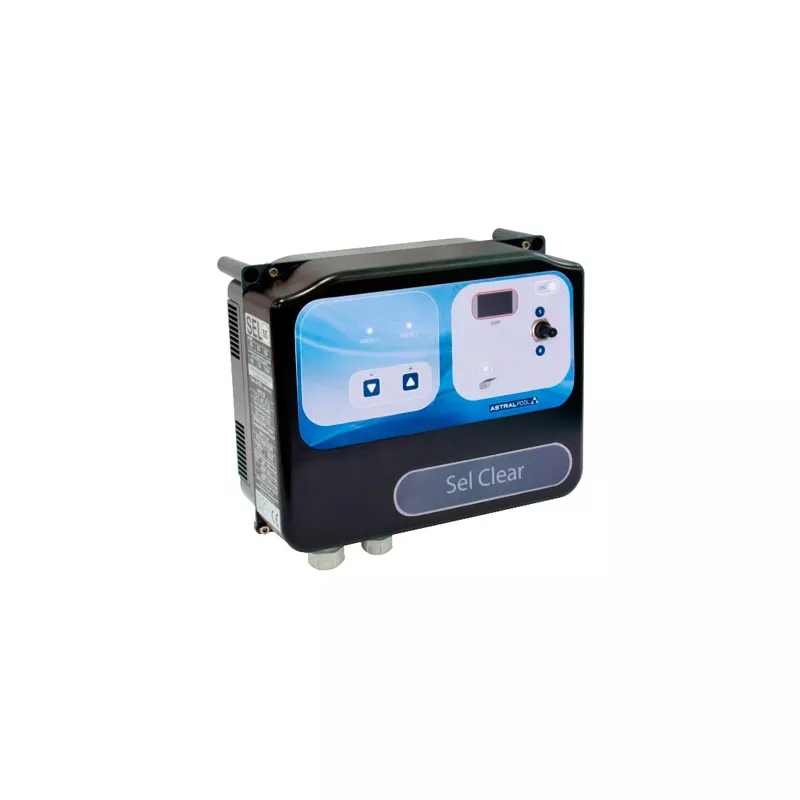 Deror Cloratore A Sale EC12 Per Piscine Fino A 50 M³ – 8 G/h, Autopulente, 220V, Generatore Di Cloro Per Piscina Salata