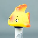 Termómetro flotante pez amarillo