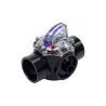 Caudalímetro FlowVis Dn100 (110 mm encolar) con válvula antirretorno