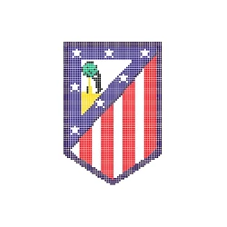 Escudo gresite HT-K Atlético de Madrid