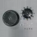 Pompe de rechange Astralpool Ensemble ventilateur + couvercle Victoria Plus Silent 1/2 HP - 3/4 HP - 1 HP