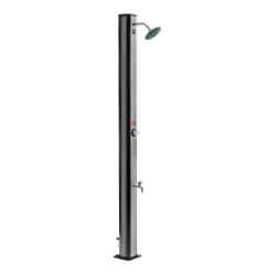 Ducha solar GRE 35 litros (PVC) con grifo lavapiés