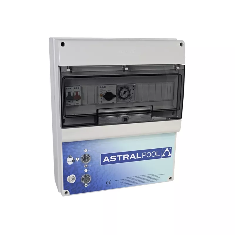Cuadro piscina Tipo C con control iluminación + trafo de 300W