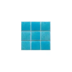 Muestra Gresite Hisbalit HT-K azul celeste niebla modelo CARIBE