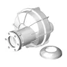 Nicho Mini de Acople Rápido Pure white piscina prefabricada