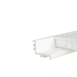 Perfil soporte para rejilla rebosadero Coral (tira de 3 metros)
