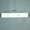 Rejilla rebosadero piscina Coral para rectas 35/245 mm
