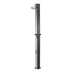 Ducha solar GRE 35 litros en 2 piezas (PVC) con grifo lavapiés