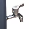 Ducha solar GRE 25 litros con grifo lavapiés