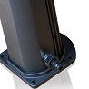Ducha solar GRE 18 litros en 2 piezas (aluminio)