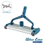 Aspirador manual de alumínio Blue Line para piscinas com pega