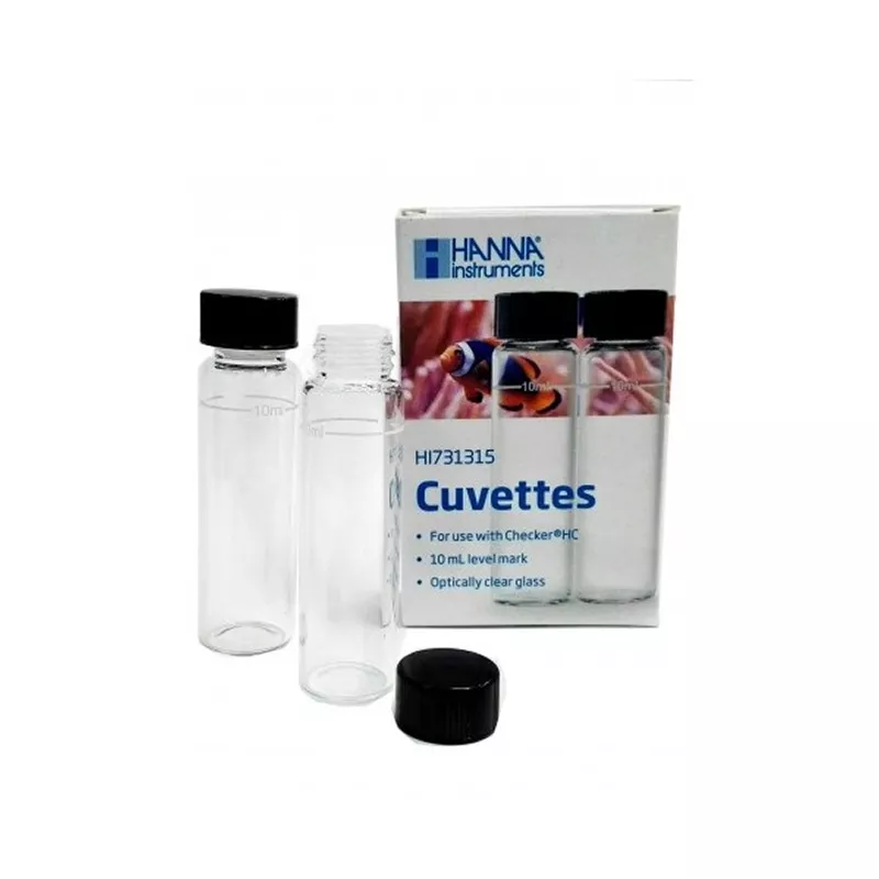 Cubetas de cristal y tapas de cubetas para checker, 2 ud