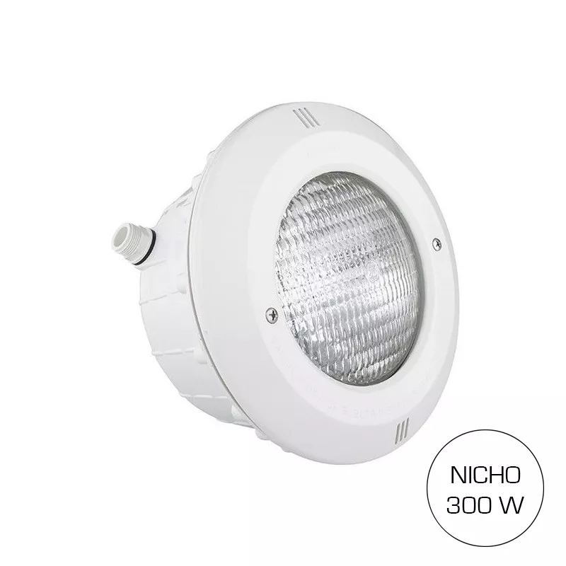 Foco piscina Astralpool con nicho 300W